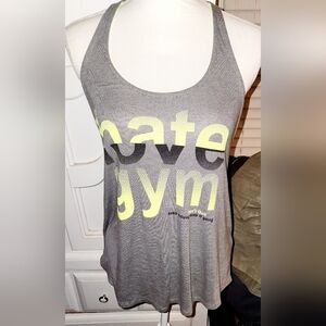EVCR LOVE HATE GYM ATHLETIC TANK